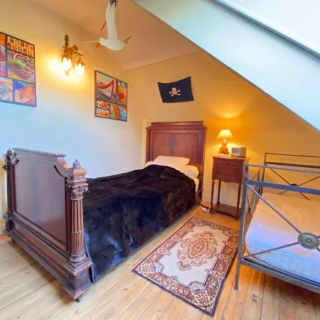 公寓 Duplex 5 Pieces, 6 Couchages Au Coeur De Avec Terrasse, Parking Et Tous Commerces A Pied - Fr-1-245-71