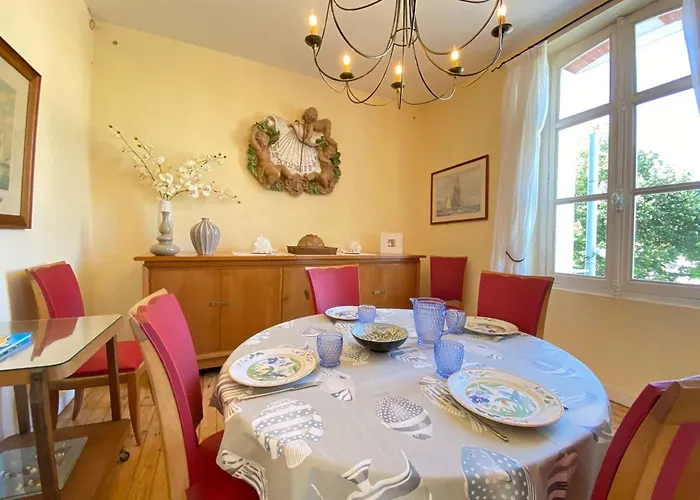 公寓 Duplex 5 Pieces, 6 Couchages Au Coeur De Avec Terrasse, Parking Et Tous Commerces A Pied - Fr-1-245-71